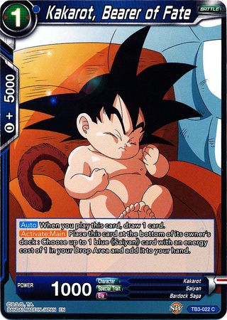 Kakarot, Bearer of Fate [TB3-022] | Nerdhalla Games