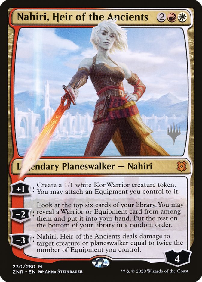 Nahiri, Heir of the Ancients (Promo Pack) [Zendikar Rising Promos] | Nerdhalla Games