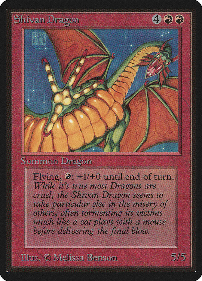 Shivan Dragon [Limited Edition Beta] | Nerdhalla Games