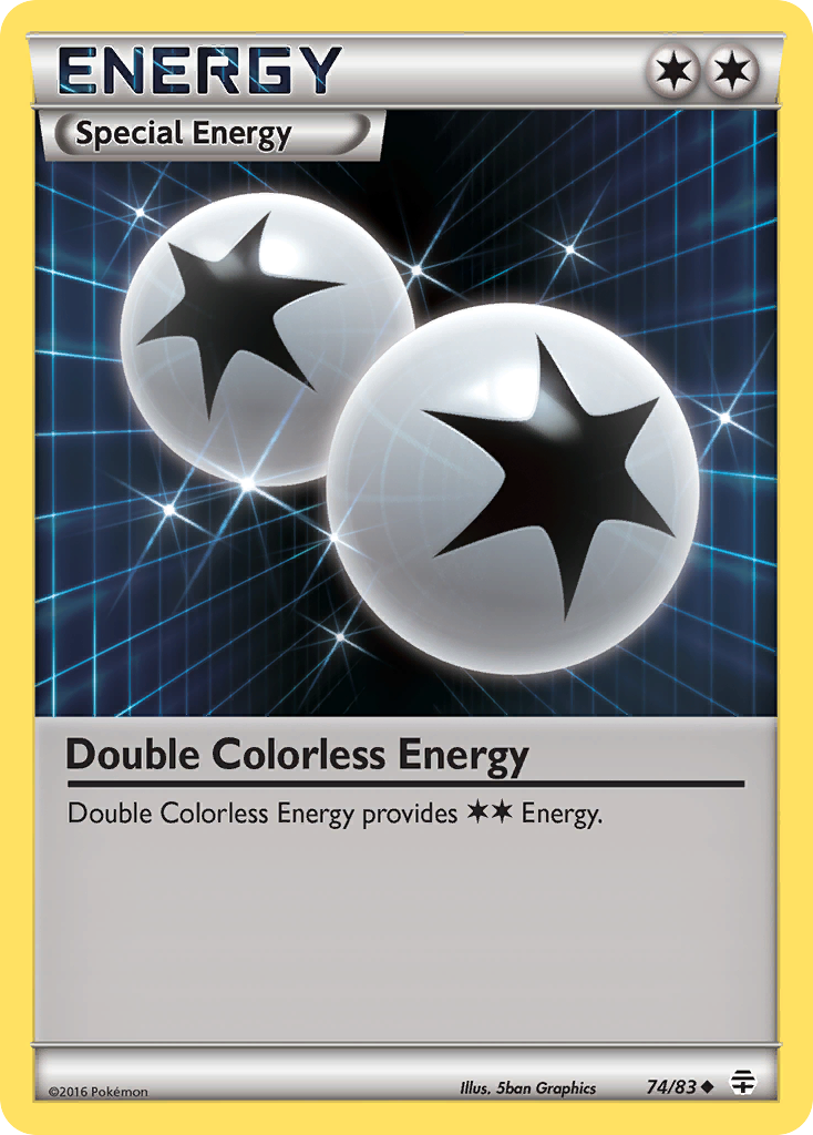 Double Colorless Energy (74/83) [XY: Generations] | Nerdhalla Games