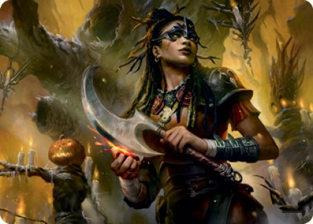 Harvesttide Sentry Art Card [Innistrad: Midnight Hunt Art Series] | Nerdhalla Games