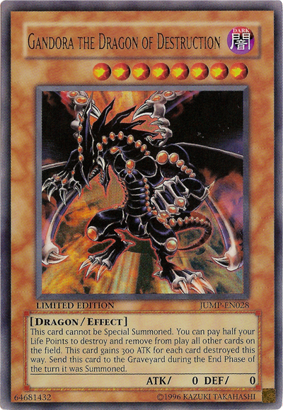 Gandora the Dragon of Destruction [JUMP-EN028] Ultra Rare | Nerdhalla Games