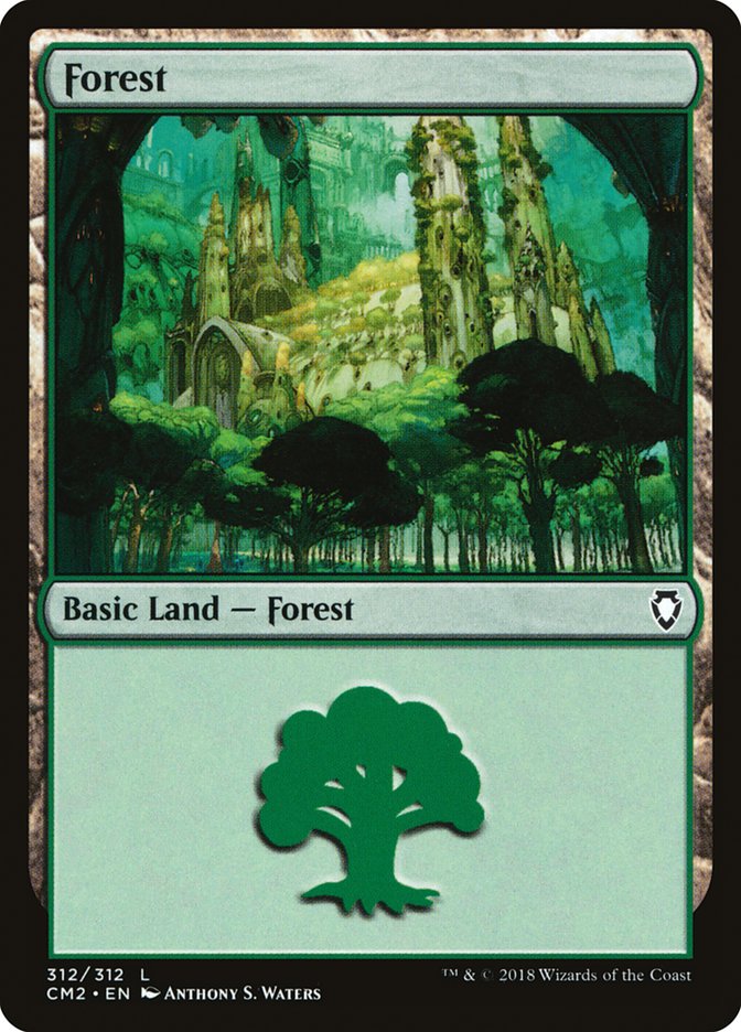 Forest (312) [Commander Anthology Volume II] | Nerdhalla Games