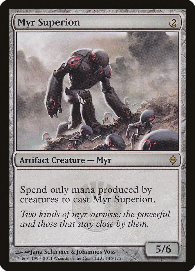 Myr Superion [New Phyrexia] | Nerdhalla Games