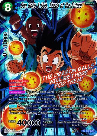 Son Goku & Uub, Seeds of the Future [TB2-069] | Nerdhalla Games