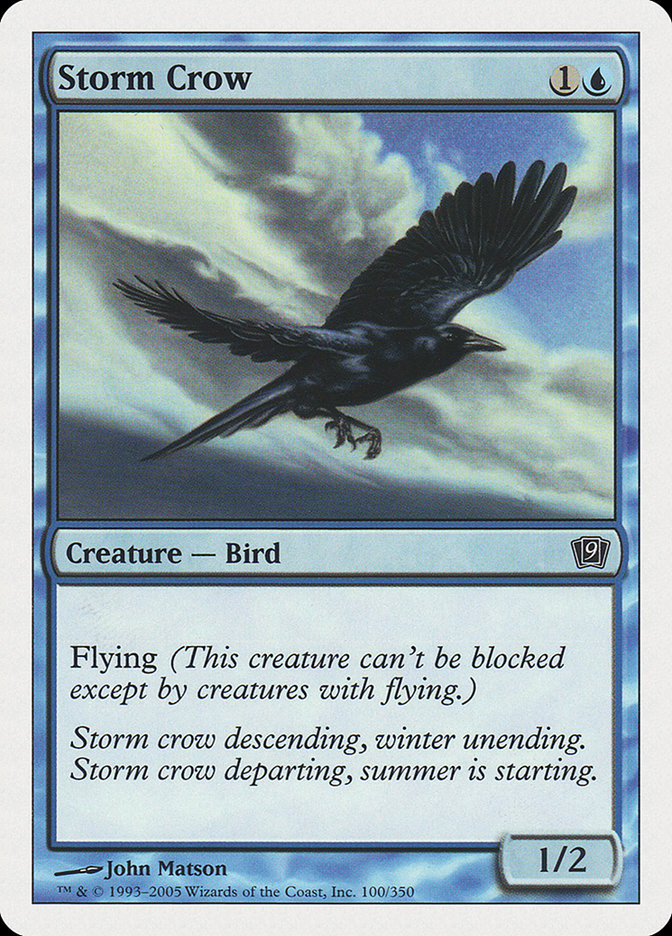 Storm Crow [Ninth Edition] | Nerdhalla Games