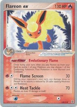 Flareon ex (108/113) (Eeveelutions - Jimmy Ballard) [World Championships 2006] | Nerdhalla Games