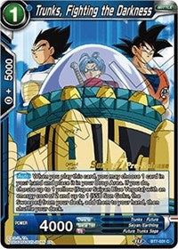 Trunks, Fighting the Darkness [BT7-031_PR] | Nerdhalla Games