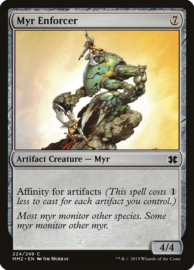 Myr Enforcer [Modern Masters 2015] | Nerdhalla Games