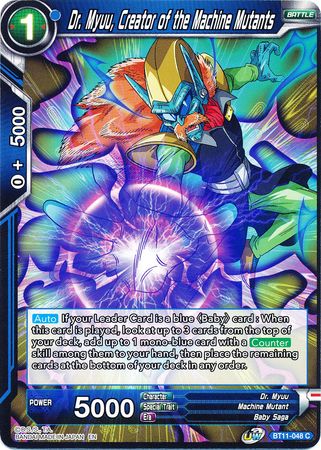 Dr. Myuu, Creator of the Machine Mutants [BT11-048] | Nerdhalla Games