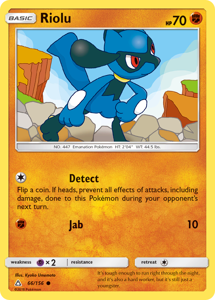 Riolu (66/156) [Sun & Moon: Ultra Prism] | Nerdhalla Games