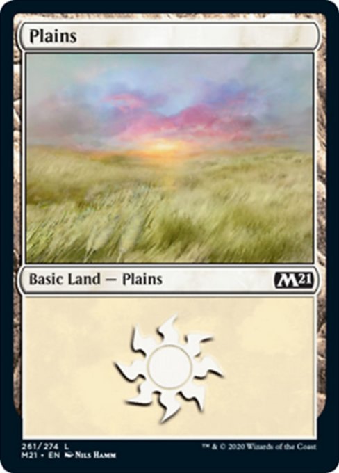 Plains (261) [Core Set 2021] | Nerdhalla Games