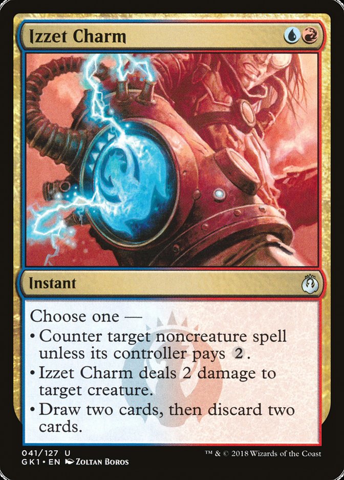 Izzet Charm [Guilds of Ravnica Guild Kit] | Nerdhalla Games