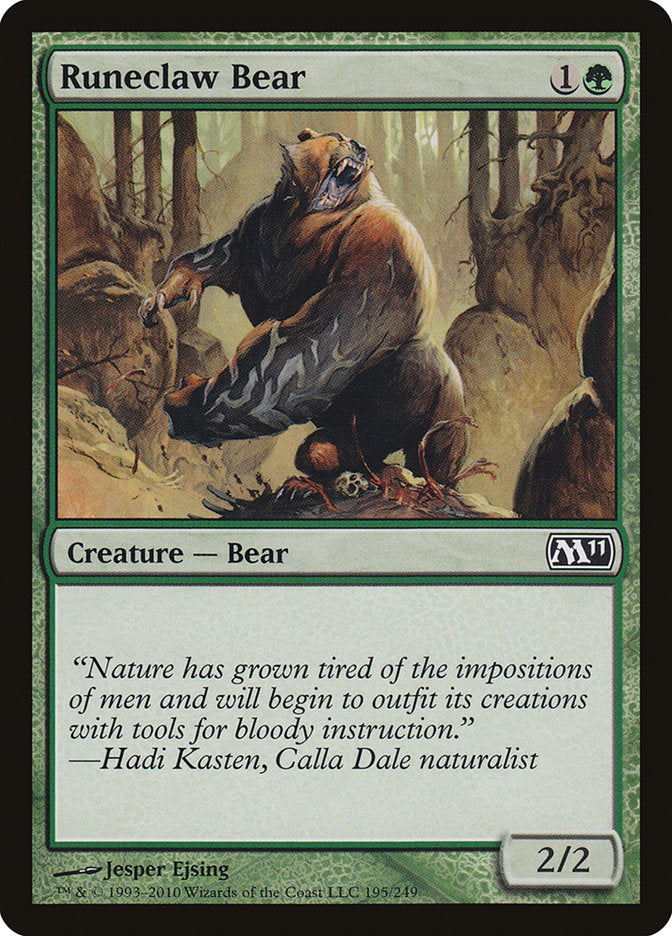 Runeclaw Bear [Magic 2011] | Nerdhalla Games