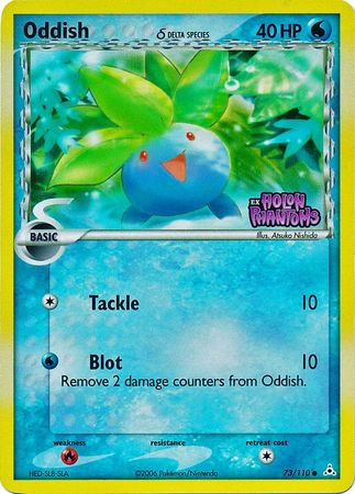 Oddish (73/110) (Delta Species) (Stamped) [EX: Holon Phantoms] | Nerdhalla Games