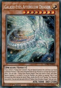 Galaxy-Eyes Afterglow Dragon [LDS2-EN052] Secret Rare | Nerdhalla Games