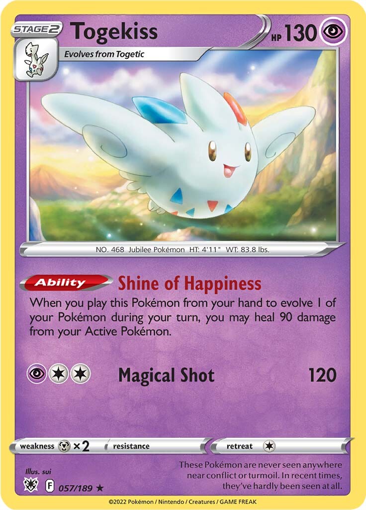 Togekiss (057/189) [Sword & Shield: Astral Radiance] | Nerdhalla Games