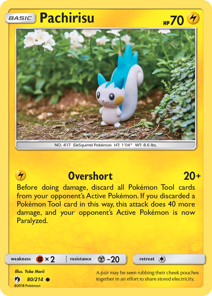 Pachirisu (80/214) [Sun & Moon: Lost Thunder] | Nerdhalla Games