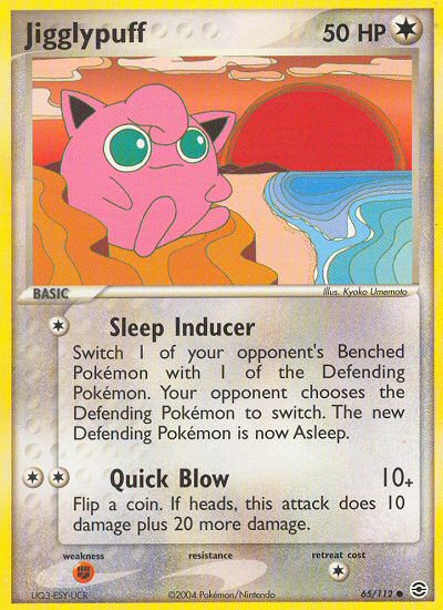 Jigglypuff (65/112) [EX: FireRed & LeafGreen] | Nerdhalla Games