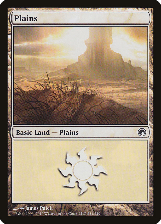 Plains (231) [Scars of Mirrodin] | Nerdhalla Games