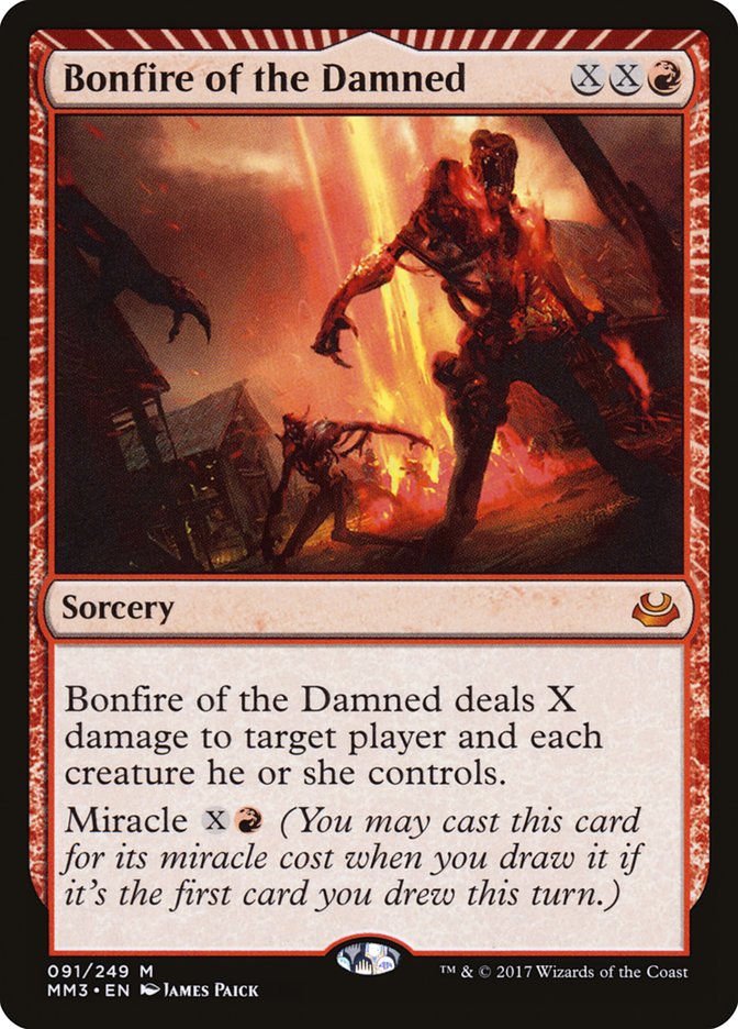 Bonfire of the Damned [Modern Masters 2017] | Nerdhalla Games