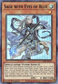 Sage with Eyes of Blue (Green) [LDS2-EN011] Ultra Rare | Nerdhalla Games