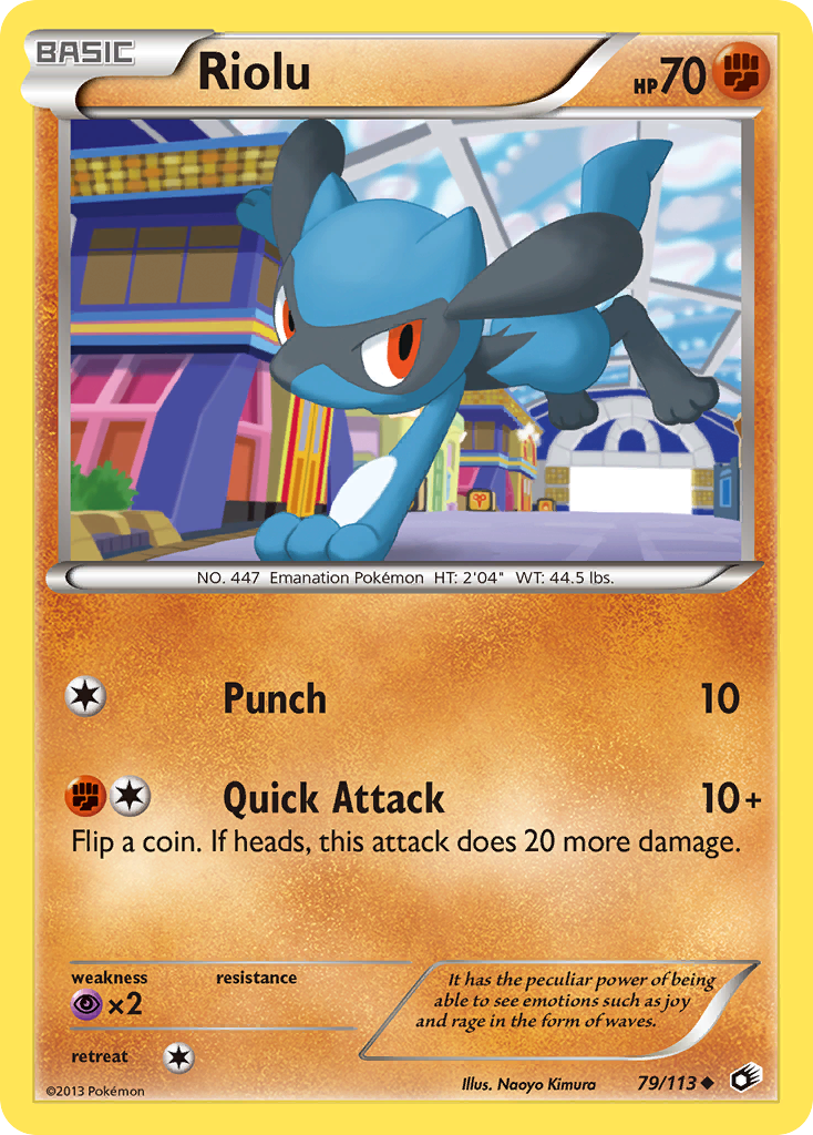 Riolu (79/113) [Black & White: Legendary Treasures] | Nerdhalla Games