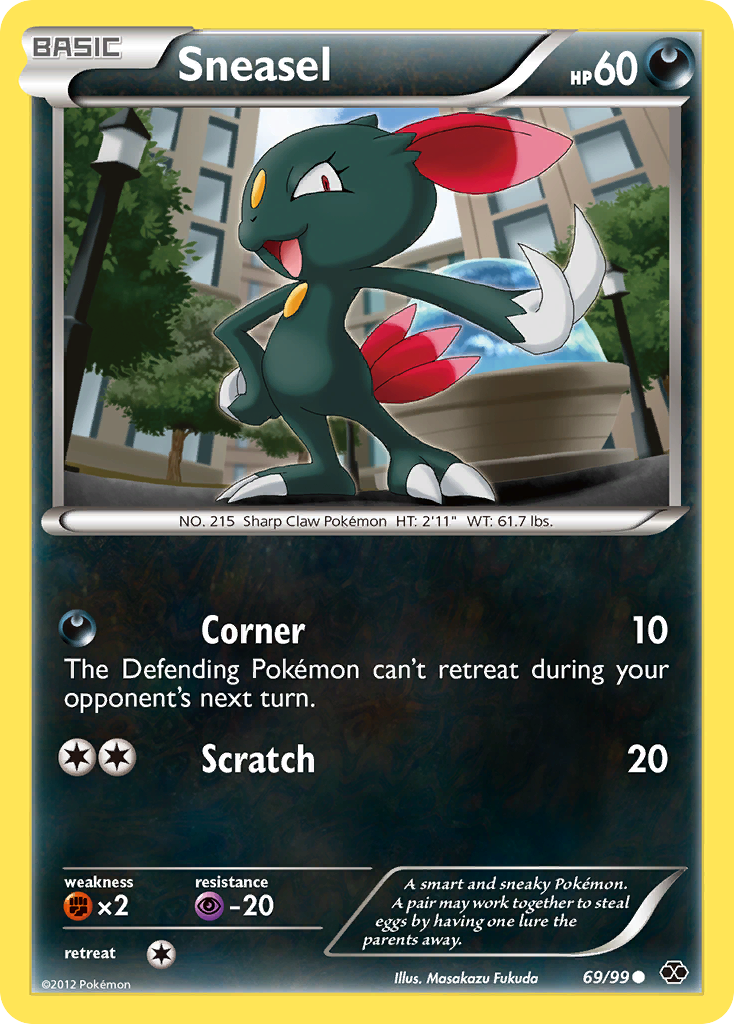 Sneasel (69/99) [Black & White: Next Destinies] | Nerdhalla Games