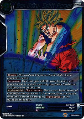 Son Goku, Spirit Forger [BT6-030_PR] | Nerdhalla Games