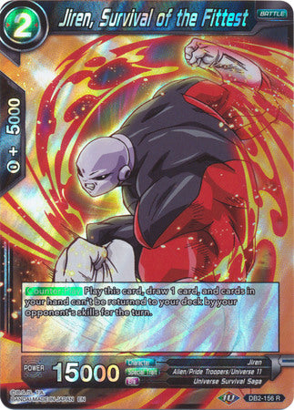 Jiren, Survival of the Fittest [DB2-156] | Nerdhalla Games