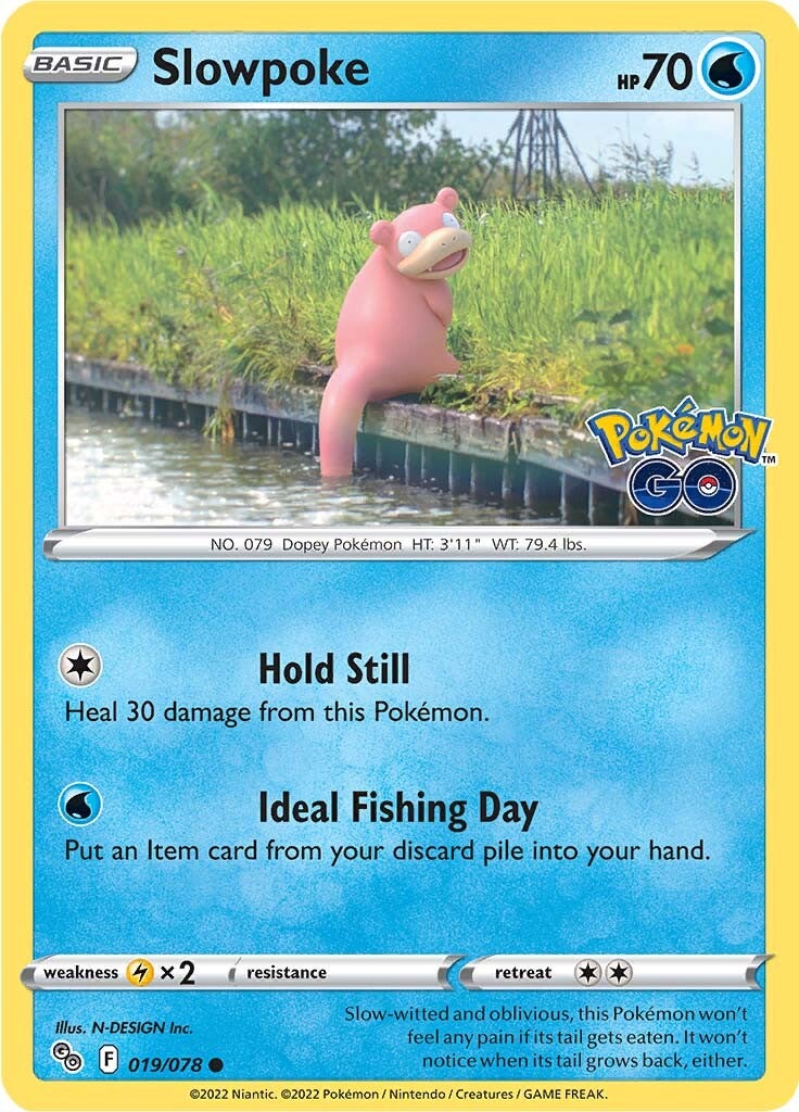 Slowpoke (019/078) [Pokémon GO] | Nerdhalla Games