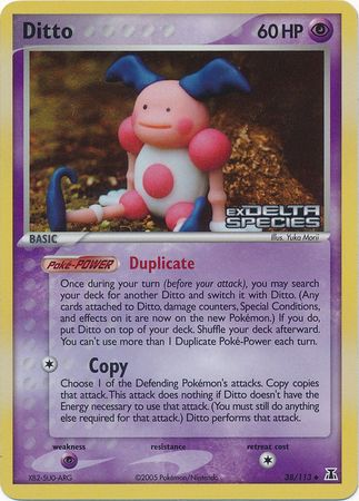 Ditto (38/113) (Stamped) [EX: Delta Species] | Nerdhalla Games