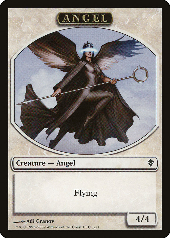 Angel [Zendikar Tokens] | Nerdhalla Games