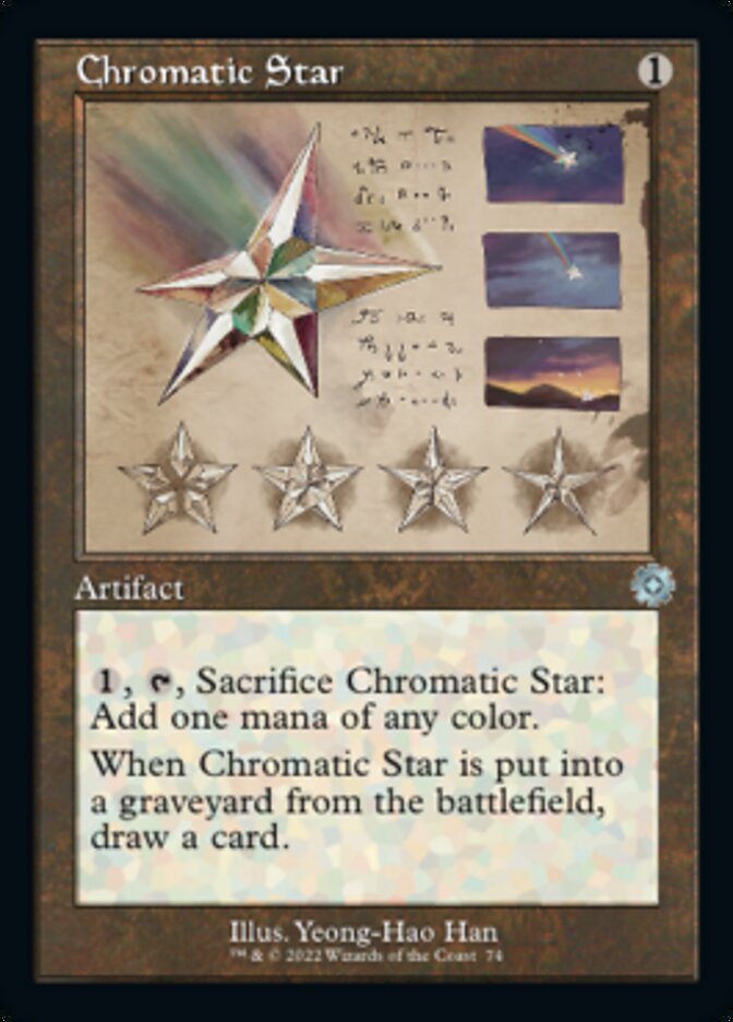 Chromatic Star (Retro Schematic) [The Brothers' War Retro Artifacts] | Nerdhalla Games