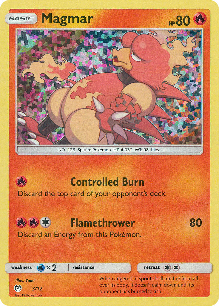 Magmar (3/12) [McDonald's Promos: 2019 Collection] | Nerdhalla Games