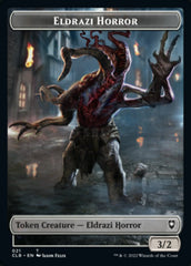 Horror // Eldrazi Horror Double-sided Token [Commander Legends: Battle for Baldur's Gate Tokens] | Nerdhalla Games