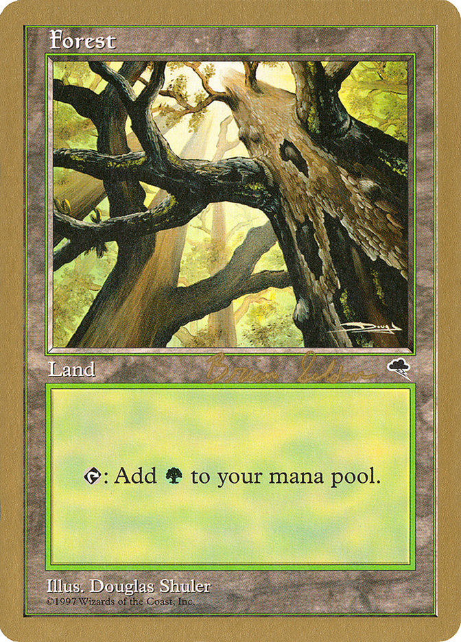 Forest (bs347) (Brian Selden) [World Championship Decks 1998] | Nerdhalla Games