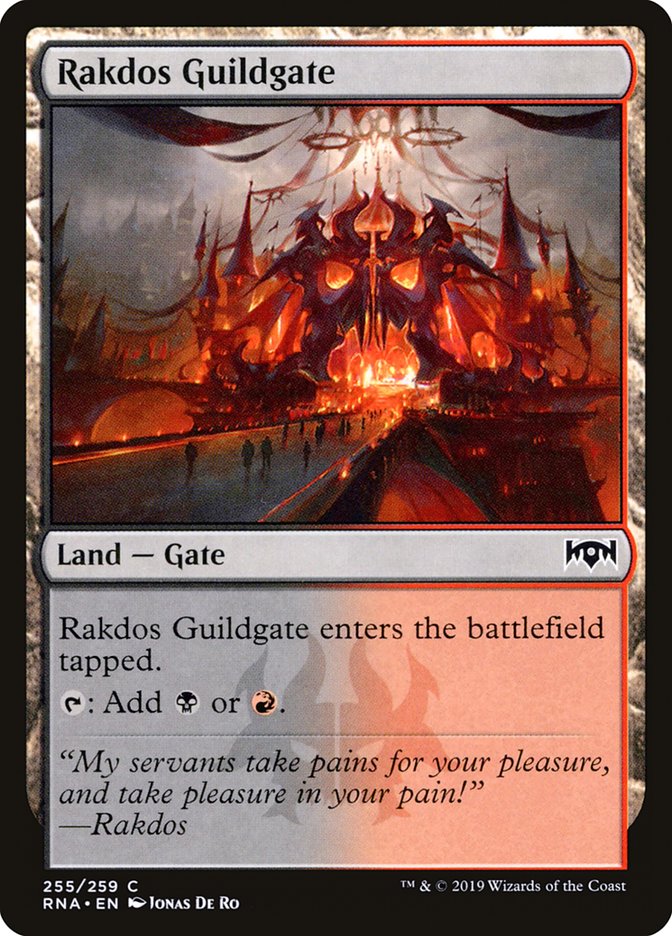 Rakdos Guildgate (255/259) [Ravnica Allegiance] | Nerdhalla Games