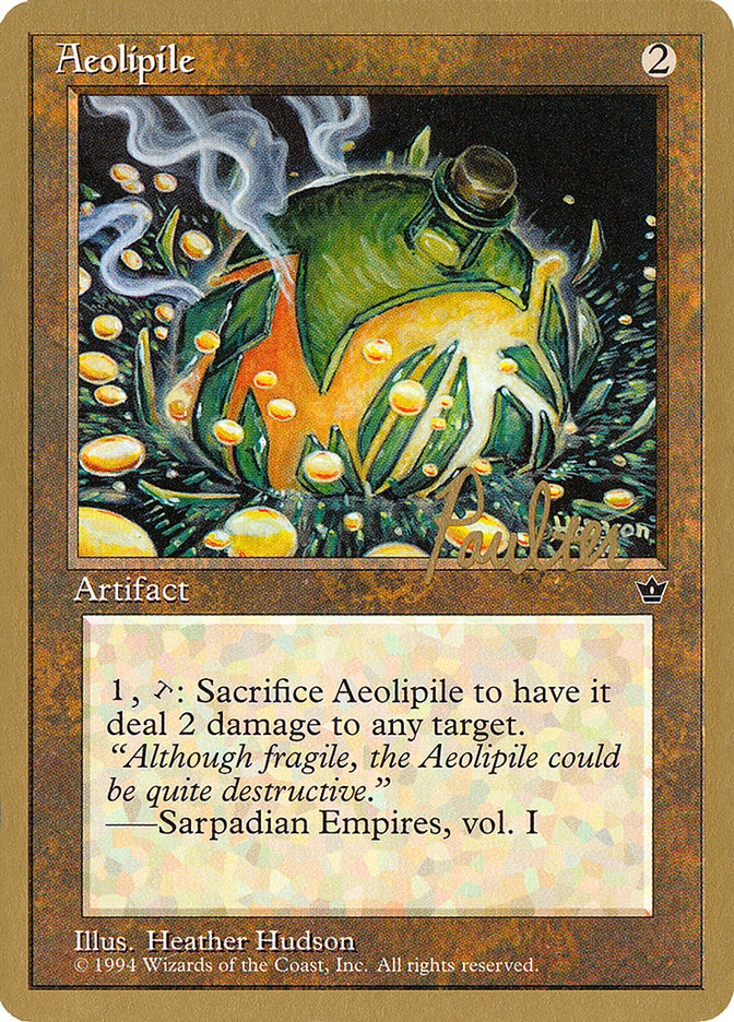 Aeolipile (Preston Poulter) [Pro Tour Collector Set] | Nerdhalla Games