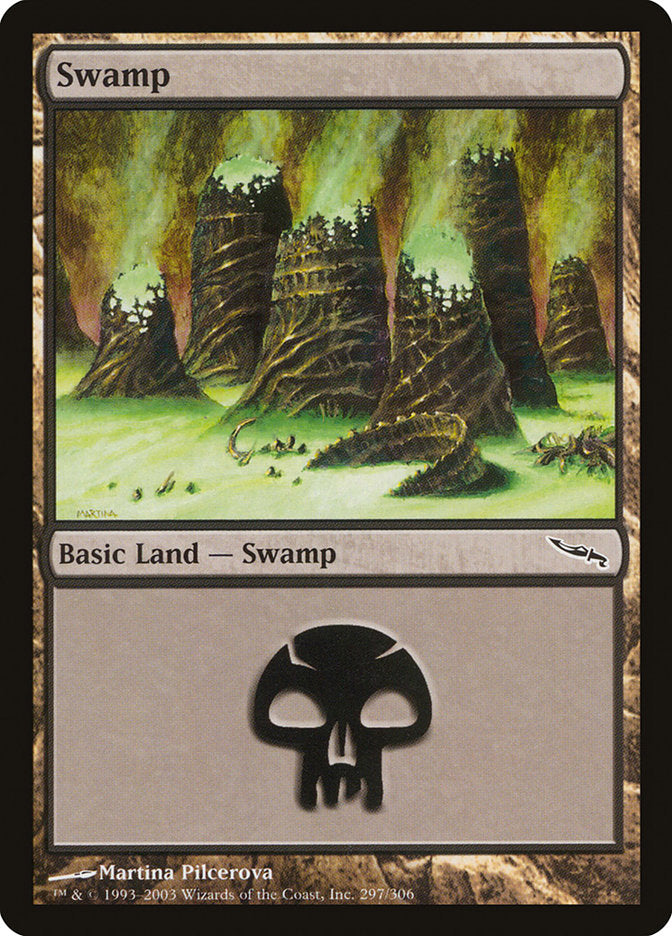 Swamp (297) [Mirrodin] | Nerdhalla Games