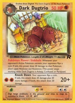 Dark Dugtrio (23/82) [Team Rocket Unlimited] | Nerdhalla Games