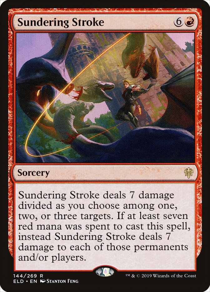 Sundering Stroke [Throne of Eldraine] | Nerdhalla Games