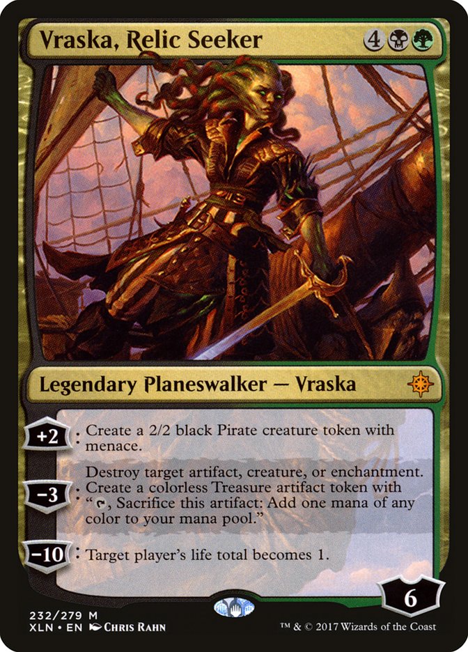 Vraska, Relic Seeker [Ixalan] | Nerdhalla Games