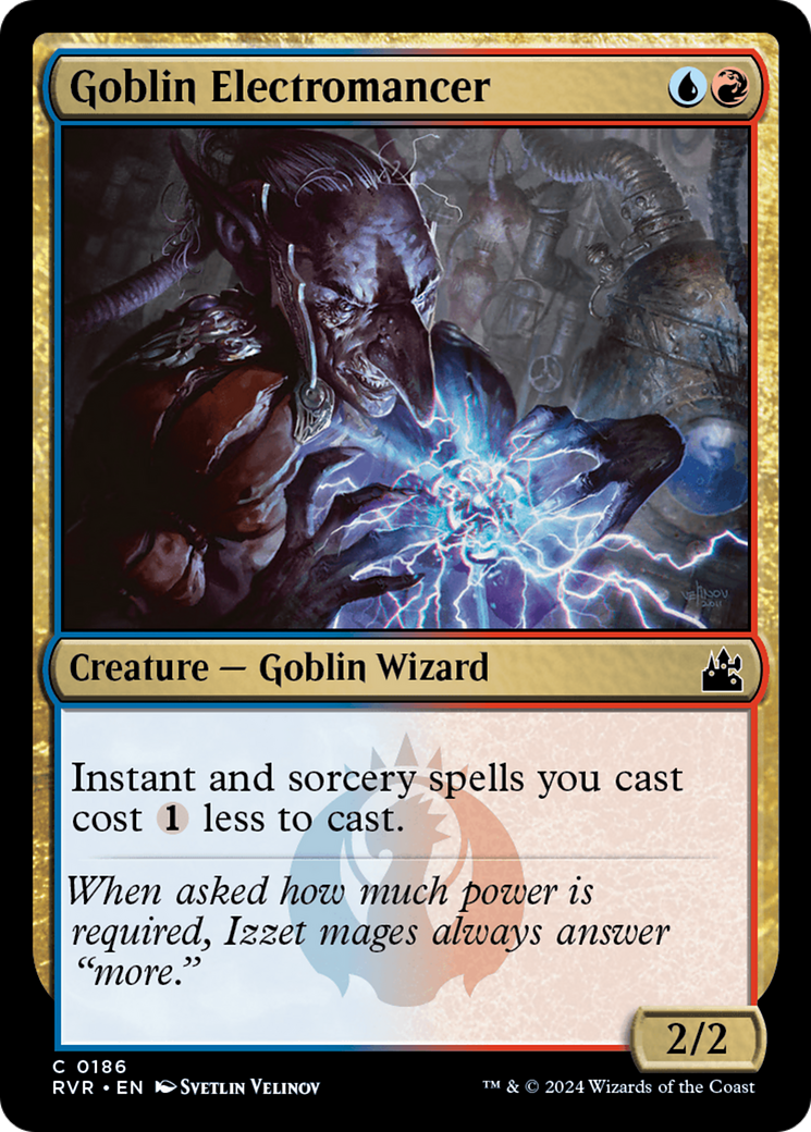 Goblin Electromancer [Ravnica Remastered] | Nerdhalla Games