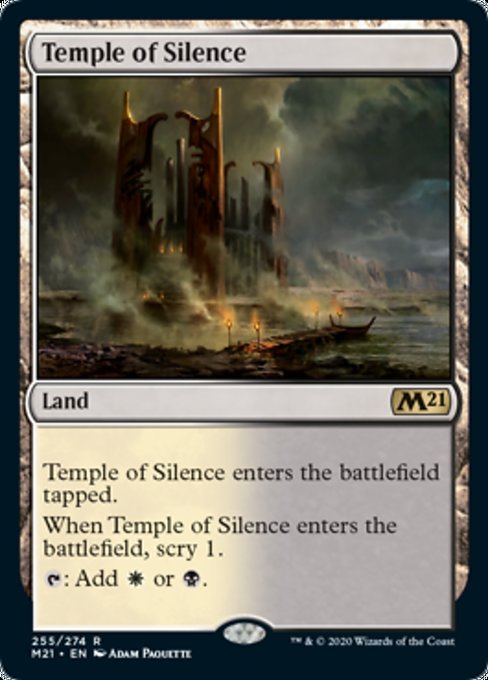 Temple of Silence [Core Set 2021] | Nerdhalla Games