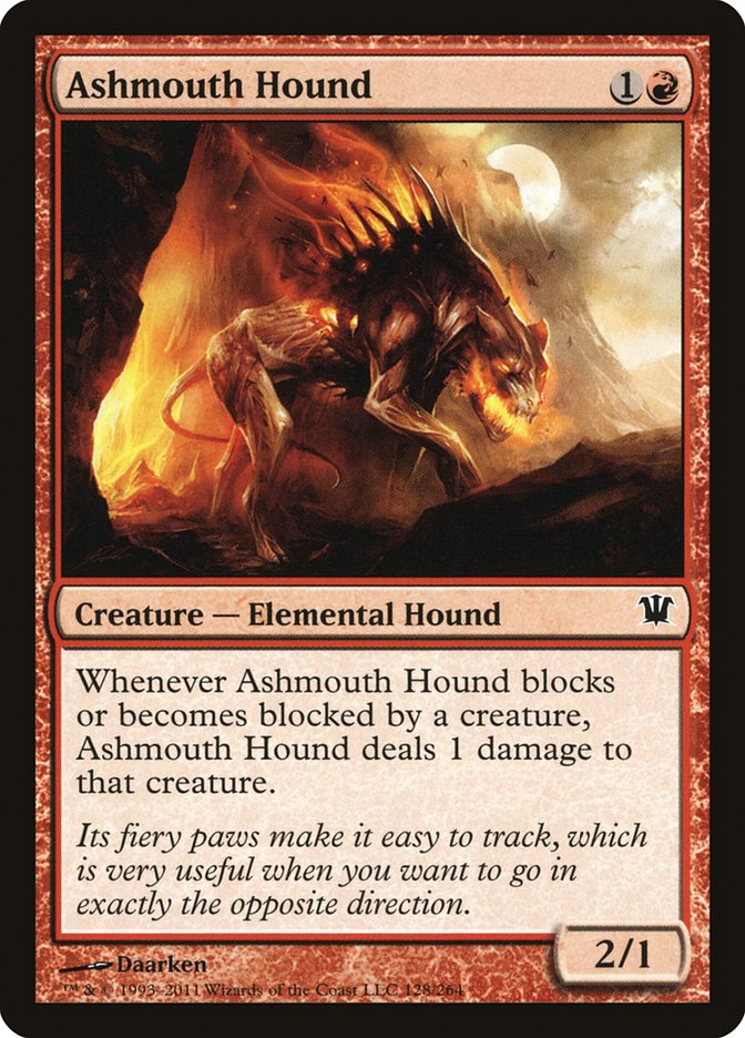 Ashmouth Hound [Innistrad] | Nerdhalla Games