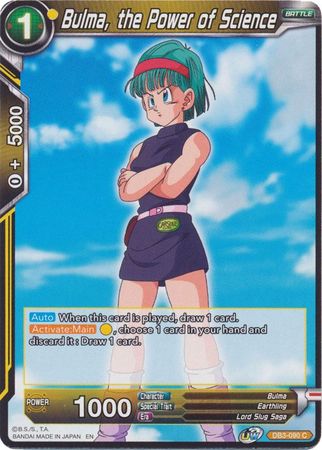 Bulma, the Power of Science [DB3-090] | Nerdhalla Games