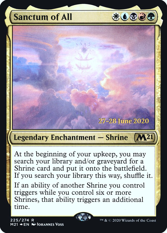 Sanctum of All  [Core Set 2021 Prerelease Promos] | Nerdhalla Games