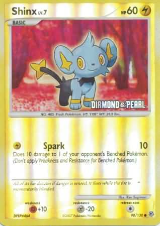 Shinx (98/130) [Burger King Promos: 2008 Collection] | Nerdhalla Games