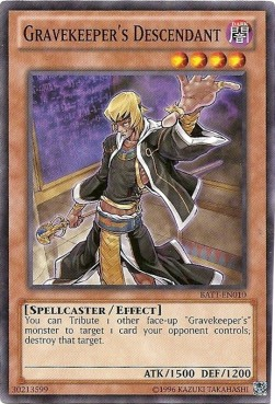 Gravekeeper's Descendant [BATT-EN010] Starfoil Rare | Nerdhalla Games